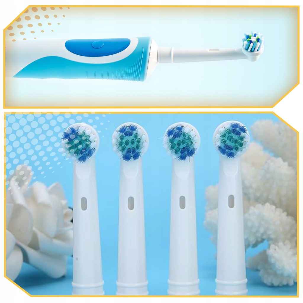 Końcówki do szczoteczki Oral B 20 szt UNIWERSALNE EAN (GTIN) 5906700046681